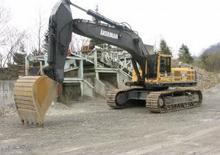 Excavatrice sur chenilles Akerman-Volvo EC 620