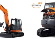 Excavatrice sur chenilles Kubota KX080-4