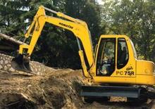 Excavatrice sur chenilles Komatsu PC75R-2