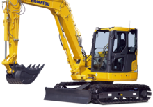 Excavatrice sur chenilles Komatsu PC88MR-8