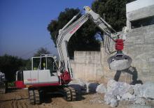 Excavatrice sur chenilles Takeuchi TB 1140