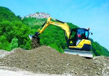 Excavatrice sur chenilles Yanmar VIO 80 U