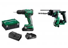 Perceuses et visseuses sans fil HiKOKI DV18DD