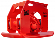 Plaques vibrantes montables Rammer Ho-Pac 1600