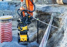 Plaques vibrantes montables engcon PP600