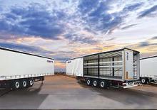Plateforme semi-remorque rideaux collissants Schmitz Cargobull S.CS MEGA X-LIGHT
