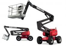 Nacelles à bras articulés sur roues Manitou 200 ATJ