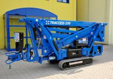 Nacelles à bras articulés sur chenilles CTE Traccess 230 Winch