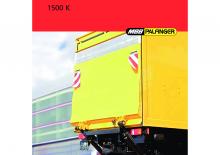 Chargement montées sur camions MBB Palfinger 1500 K