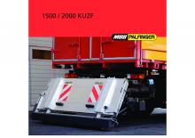 Chargement montées sur camions MBB Palfinger 1500 KUZF