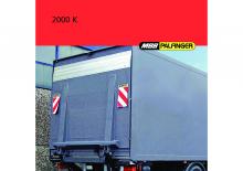 Chargement montées sur camions MBB Palfinger 2000 K