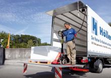 Chargement montées sur camions MBB Palfinger MBB C 750 L