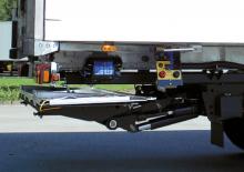 Chargement montées sur camions MBB Palfinger MBB R 1500 S TRAILER