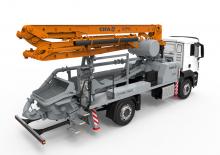 Pompes à béton montées sur camion CIFA K24L