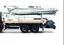 Pompes à béton montées sur camion CIFA K2X