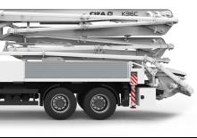 Pompes à béton montées sur camion CIFA K36C