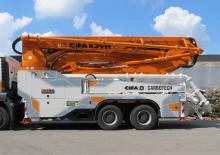 Pompes à béton montées sur camion CIFA K39H