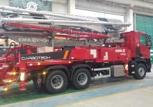 Pompes à béton montées sur camion CIFA K40H