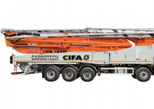 Pompes à béton montées sur camion CIFA K62H