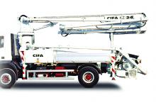 Pompes à béton montées sur camion CIFA KZR-24