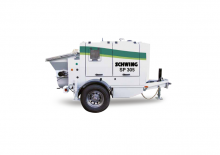 Pompes à béton fixes SCHWING-Stetter SP 305 D