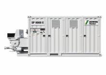 Pompes à béton fixes SCHWING-Stetter SP 9000 E Container