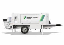 Pompes à béton fixes SCHWING-Stetter SP 9000 E