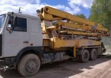 Pompes à béton montées sur camion Elba AP 9020