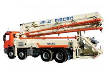 Pompes à béton montées sur camion Mecbo AUT 42 P8.180