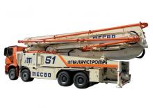 Pompes à béton montées sur camion Mecbo AUT 51 P8.180