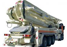 Pompes à béton montées sur camion Mecbo AUT 53 P8.180