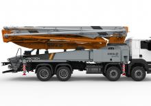 Pompes à béton montées sur camion CIFA K47H