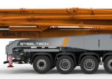 Pompes à béton montées sur camion CIFA K63L 