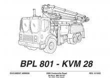 Pompes à béton montées sur camion SCHWING-Stetter KVM 28 X