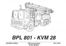 Pompes à béton montées sur camion SCHWING-Stetter KVM 28/24