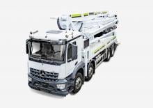 Pompes à béton montées sur camion SCHWING-Stetter S 43 SX Hybrid