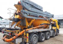 Pompes à béton montées sur camion Waitzinger THM 80