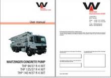 Pompes à béton montées sur camion Waitzinger THP 125/32