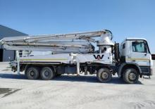 Pompes à béton montées sur camion Waitzinger THP 140 H