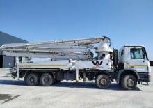 Pompes à béton montées sur camion Waitzinger THP 140 H