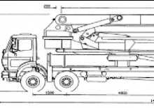 Pompes à béton montées sur camion Reich VMR 4-44/40-2V
