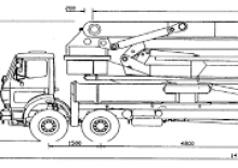Pompes à béton montées sur camion Reich VMR 4-44/40-2V