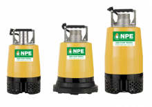 Pompes pour eaux usées WEDA D04BN