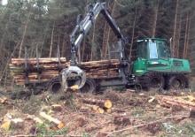 Porteurs forestiers Timberjack 1110 D