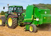 Presses à balles rondes John Deere 852