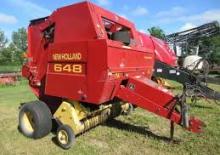 Presses à balles rondes New Holland 648 Bale Command