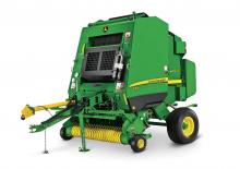 Presses à balles rondes John Deere 854