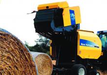 Presses à balles rondes New Holland BR7060 Crop Cutter