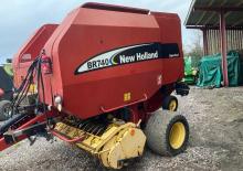 Presses à balles rondes New Holland BR740 ENW 1B