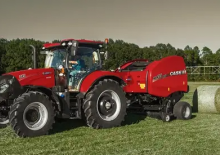 Presses à balles rondes Case IH RB 455 Premium 